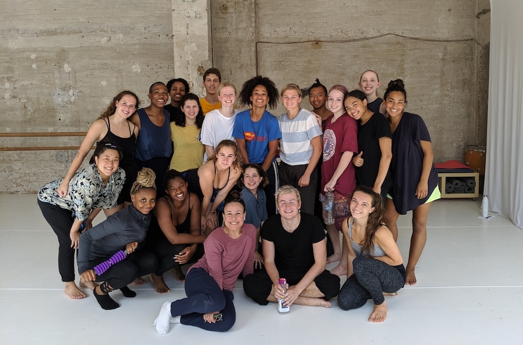 Group photo of summer 2019 Berlin Dance Residency students